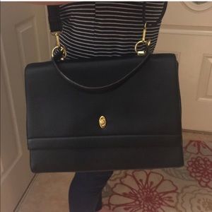 Clean Black office purse-